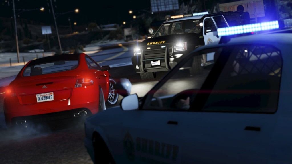 Cops will still chase you after you've done a heist, and they're much more realistic this time.