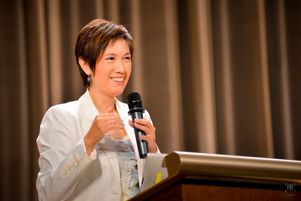 CAREER ADVICE: Senior Minister of State for Transport and Finance Josephine Teo addresses the audience during the annual Singapore Financial Conference, held on 22 Mar. PHOTO: NTU INVESTMENT INTERACTIVE CLUB