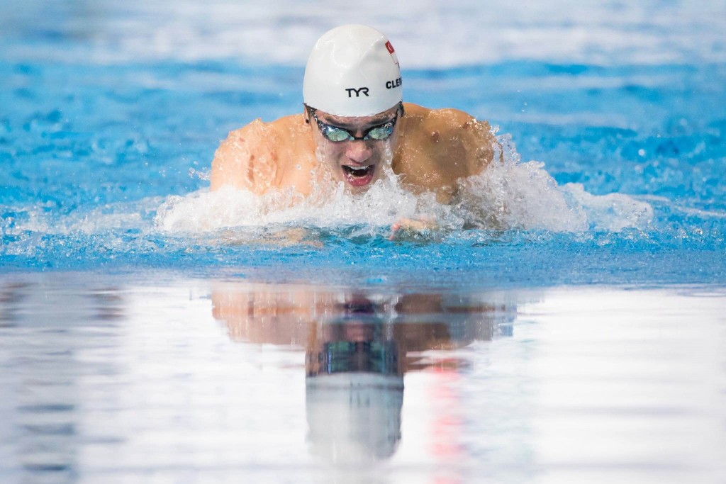 GOING SWIMMING: Lim finished with two goals at the 28th SEA Games.  PHOTO: Courtesy of athlete