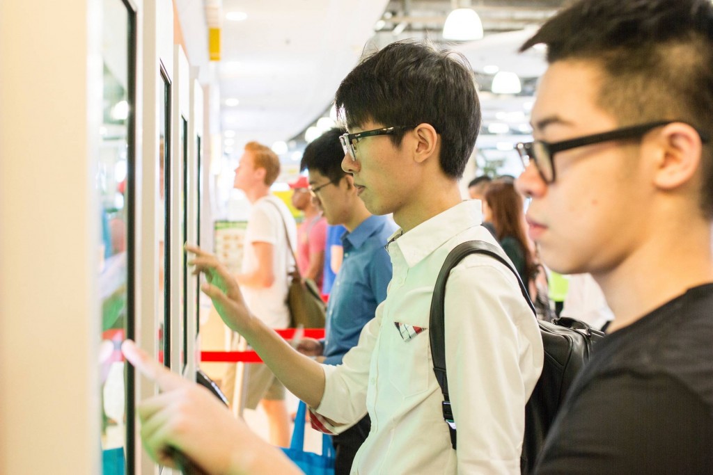 At least three establishments have introduced self-service kiosks this semester. PHOTO: Nicholas Yeo