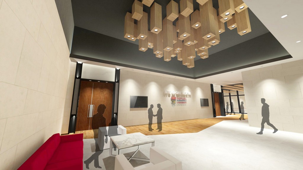 An artist's impression of the revamped clubhouse. PHOTO: NTU