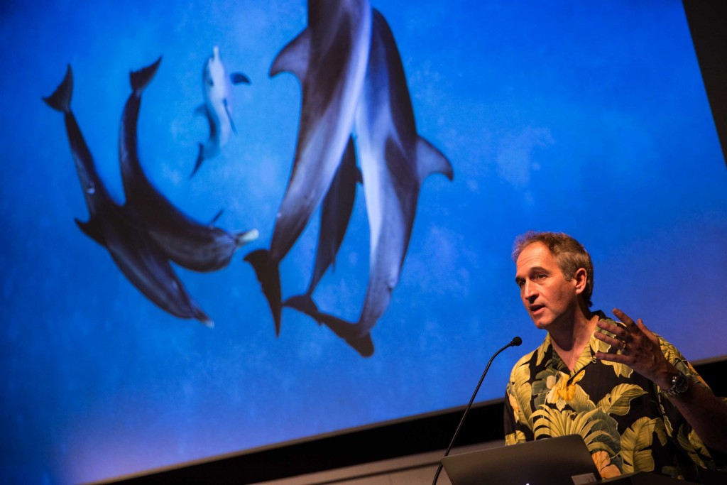 National Geographic photojournalist Brian Skerry uses his work to bring attention to issues that endanger the ocean and its inhabitants. PHOTO: Nicholas Yeo