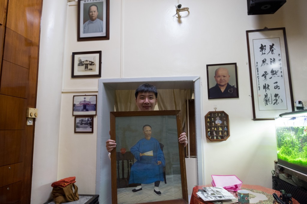 The 97-year-old Chong Tuck Tong temple was initially a residential home and was subsequently converted to a Taoist temple. Alan Chong (pictured) now prepares for the possibility of taking over the temple from his mother. PHOTO: KENJI KWOK