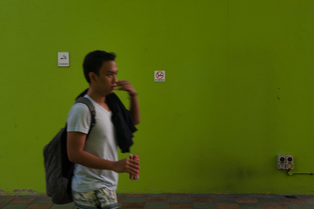 Students are seeking other options of buying drinks after the vending machines were removed. A new vendor is expected to replace the machines by mid-2016. PHOTO: KENJI KWOK