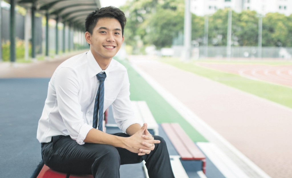 Although School of Humanities and Social Sciences Student Tan Jian Rui, 24, has yet to graduate, he has already secured a position at consulting firm Accenture. He will start work immediately after he completes his studies this semester. PHOTO: NICHOLAS YEO