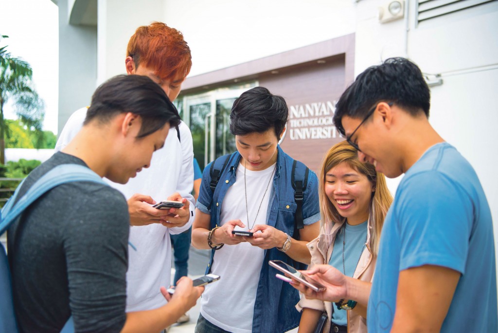 NTU houses 88 Pokestops on campus, where players can collect in-game items such as eggs and potions. PHOTO: VALERIE LAY
