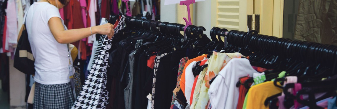 New2U Thrift Shop has its fair share of dresses to be excited about. PHOTOS: VALERIE LAY