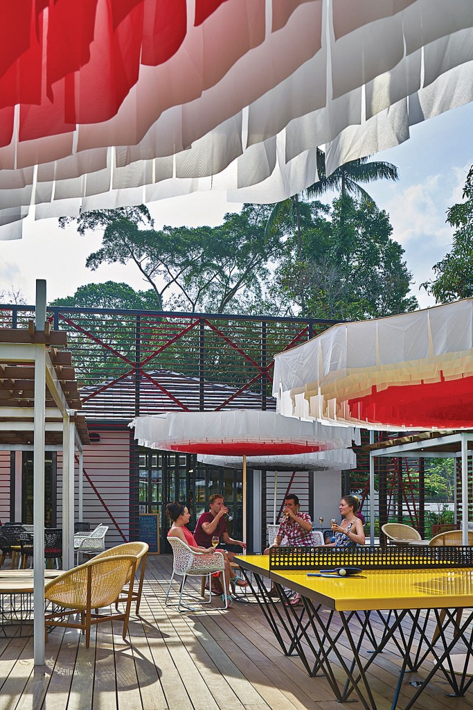  Enjoy a game of table tennis with your friends at Open Farm Community while waiting for your food to be served. PHOTO: OPEN FARM COMMUNITY