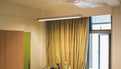 The new halls are the most expensive on campus, but have the lowest percentage of rooms with air-conditioning. PHOTO: ZHENG JUNCEN