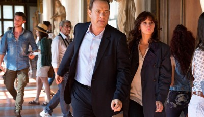 HUNTED: Robert Langdon and Sienna Brooks hunt for clues within the Palazzo Vecchio while attempting to evade assassins. PHOTO: SONY PICTURES