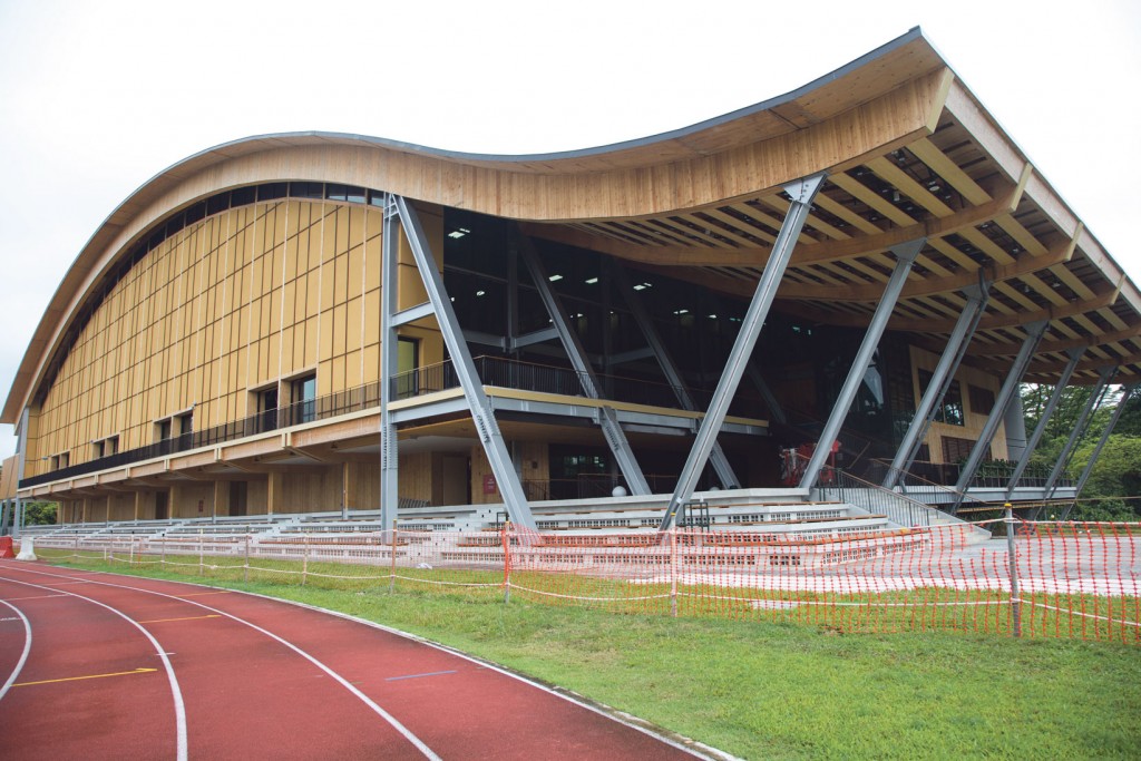 The new SRC building is still under construction but will open its doors early next year. PHOTO: VALERIE LAY