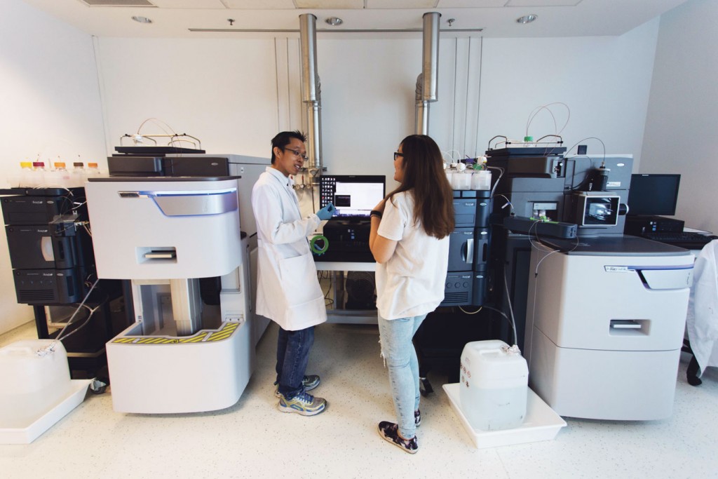 TWO-OF-ITS-KIND: This is the second phenome centre in the world — the first of its kind is located at Imperial College in London. There are two main machines in the centre; untargeted and targeted.  Untargeted machines allow researchers to discover differences worth investigation, while targeted ones help them look for previously identified red flags.
