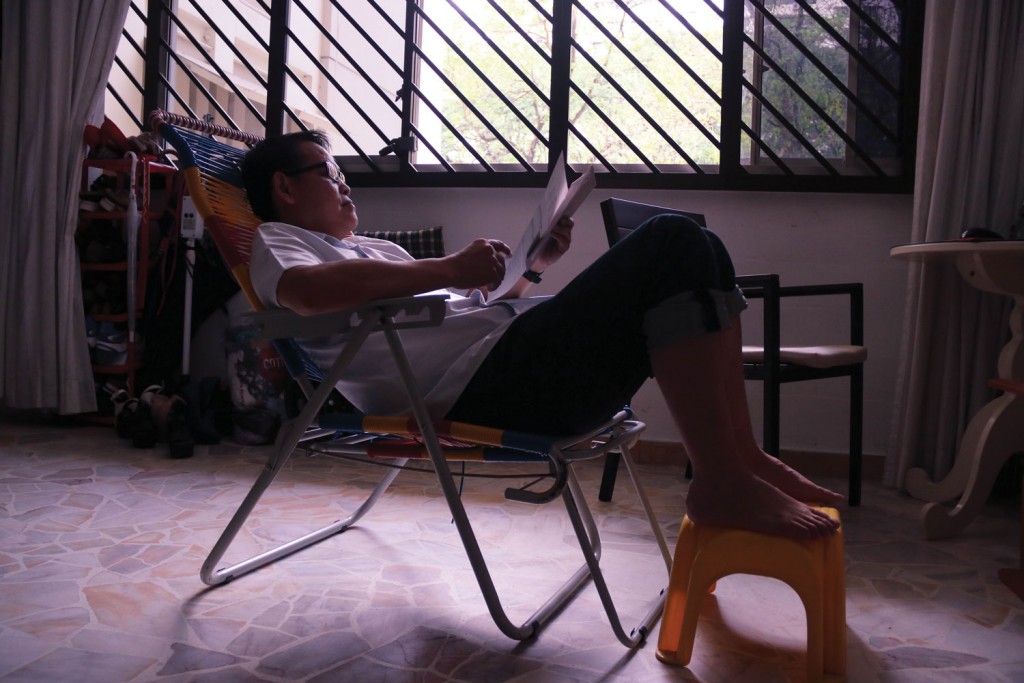 My mother makes about $1,200 every month and even with my sister’s contribution to the family income, my father still remains the main breadwinner who foots all the bills. Because he does not come home often, he needs to go through a large stack of letters and bills when he does. 