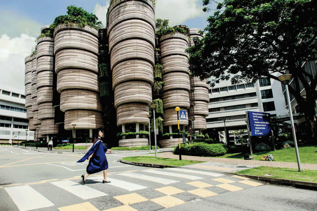 “It’s one of the most prominent representations of the school. Your picture will say ‘I have graduated from NTU.’”  Paris Chia, 25